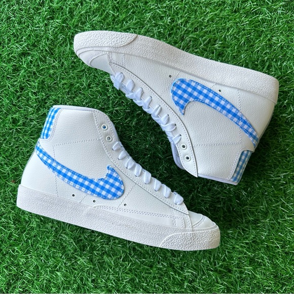 Nike Blazer Mid ‘77 White / University Blue - Picture 2 of 10